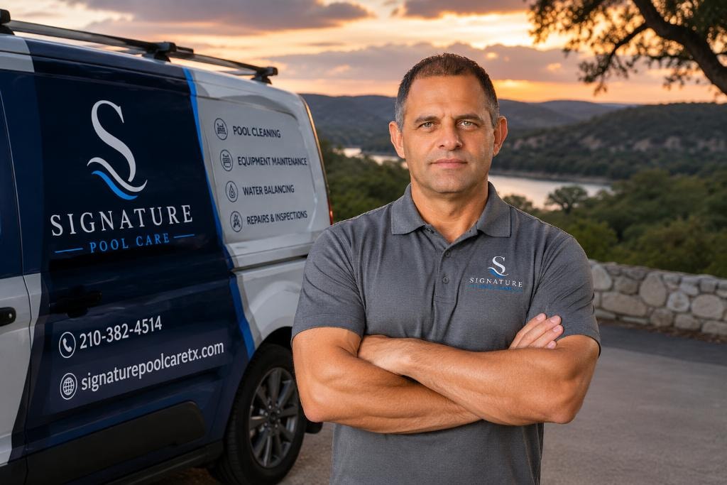 Hany Noureddine, Founder of Signature Pool Care